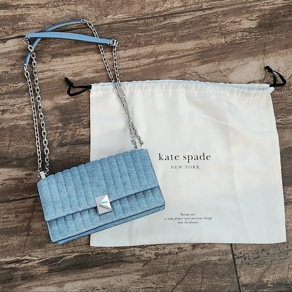 Kate Spade Denim Crossbody/Shoulder Bag